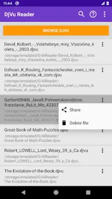 DjVu Reader & Viewer android App screenshot 19