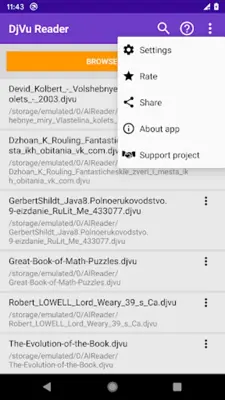 DjVu Reader & Viewer android App screenshot 22